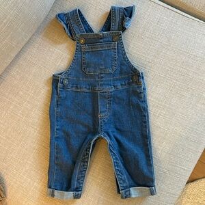 Carter Baby girl denim overalls 3months